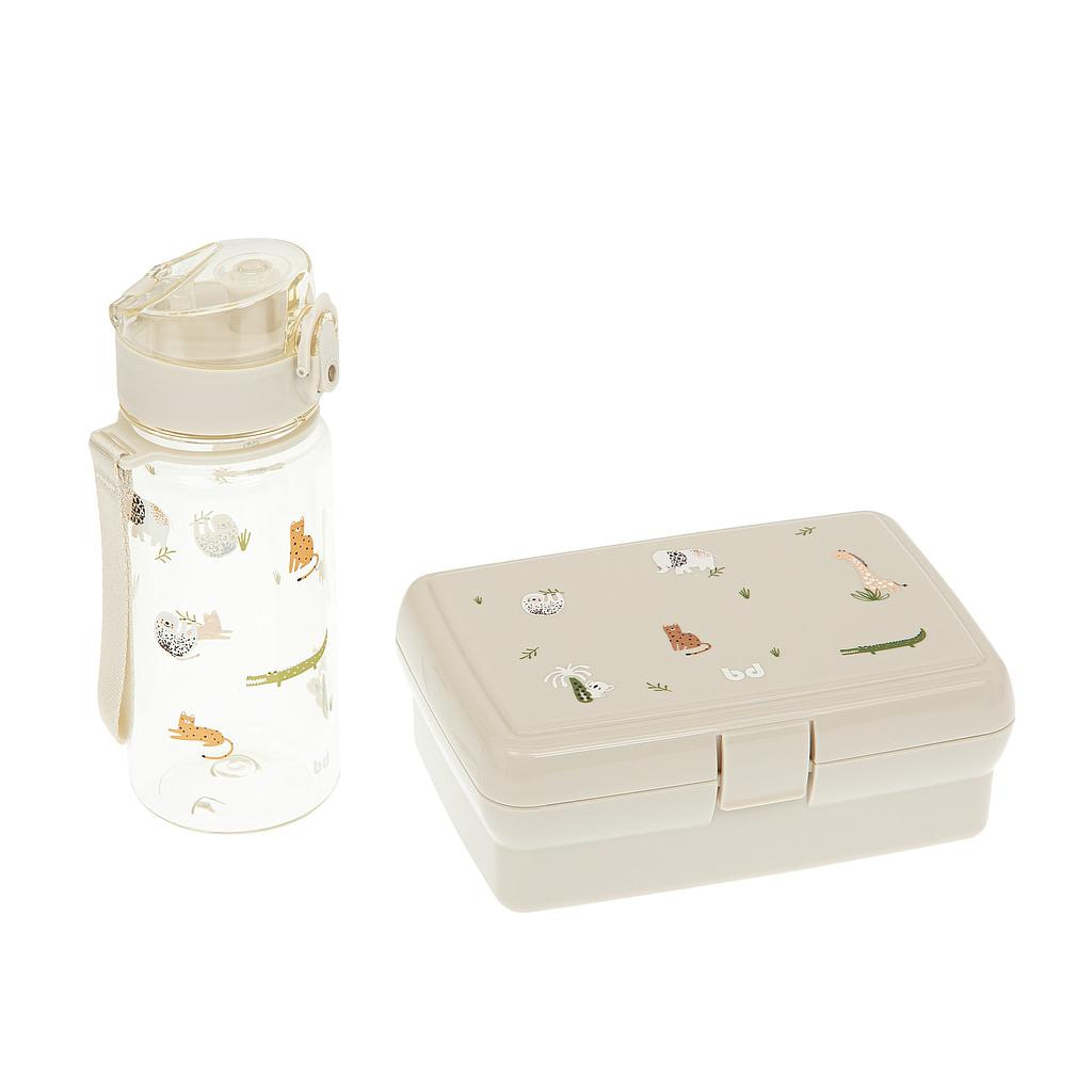 SET ALMUERZO 408 ANIMALIA 237 00 LINO - 