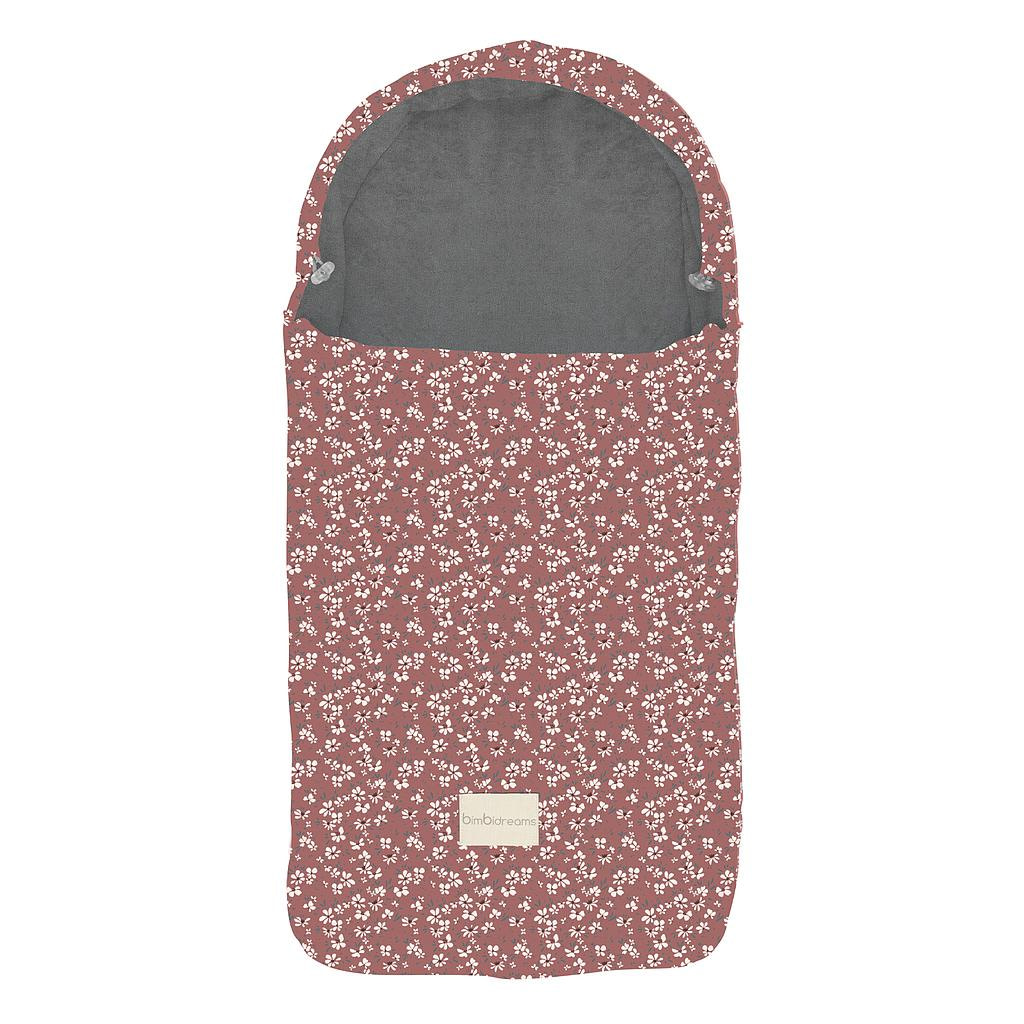 SACO CAPAZO 830 FLOWERS S09 04 ROSA - 