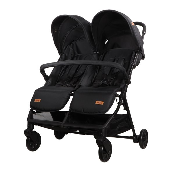 Silla paseo Gemelar Ding Wheels Black - 3