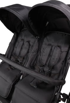 Silla paseo Gemelar Ding Wheels Black - 5
