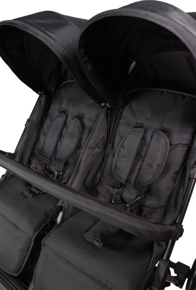 Silla paseo Gemelar Ding Wheels Black - 5