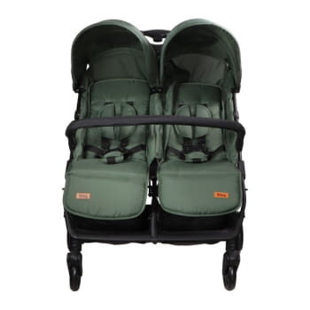 Silla paseo Gemelar Ding Wheels Forest Green - 2