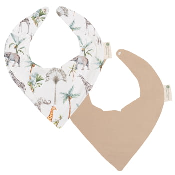 PACK 2 BANDANAS(43X21) 506 AFRICA 518 01 BLANCO - 2