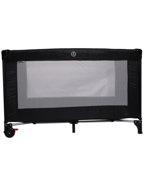 Cuna de viaje con elevador Ding Travel Cot Deluxe Black