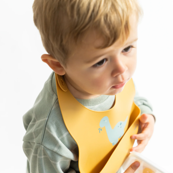 BABERO DE SILICONA "PARTY" WILD DINO - 2