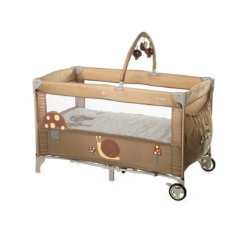 CUNA DE VIAJE TWO LEVEL + TOYS SESAME