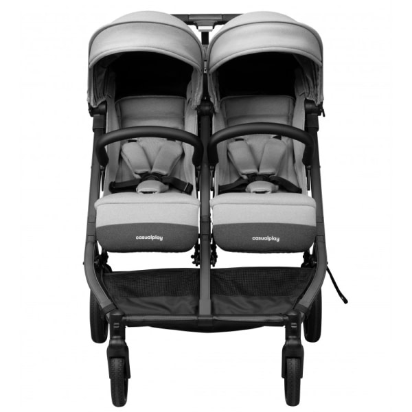 SILLA GEMELAR + 1 CAPAZO CASUALPLAY TOUR TWIN MAX GREY - 4