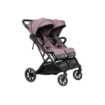 SILLA GEMELAR + 1 CAPAZO CASUALPLAY TOUR TWIN MAX MISTY PINK - 2