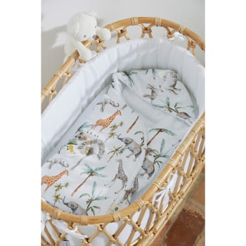 SACO ARRULLO CAPUCHA 44X88 393 AFRICA 01 BLANCO - 2
