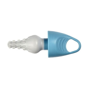 Cepillo para biberones silicona Beaba Azul - 2
