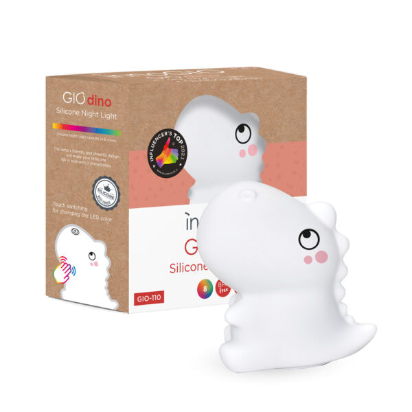 InnoGIO Luz Nocturna de Silicona GIOdino
