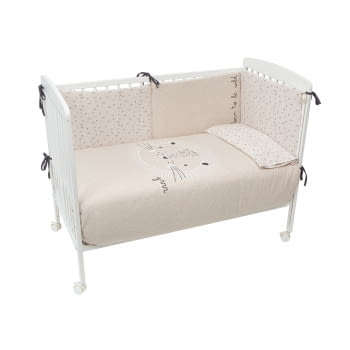 Funda nórdica y de almohada cuna León varios colores y medidas - 2