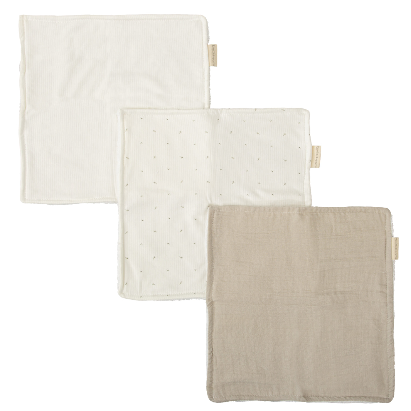 toalla bebé 3 unidades (30x30) Cornelia Casual - 