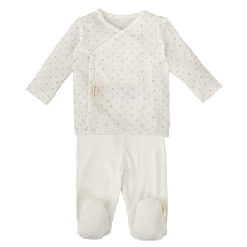 conjunto jubón y polaina (0/1m) Pointille Bimbidreams
