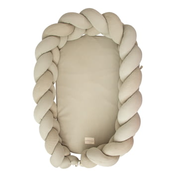 cuna nido trenzada (85x62) Basic Bimbidreams