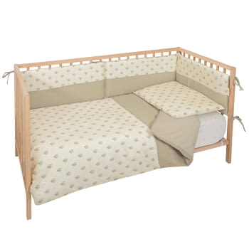 funda nórdica cuna 60/70 + funda de almohada (110x155) Cornelia Casual