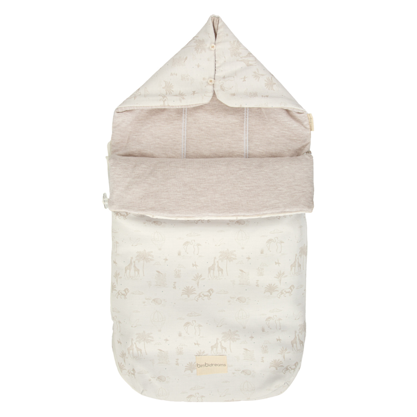 saco moisés con capucha (35x72) Noe Casual - 