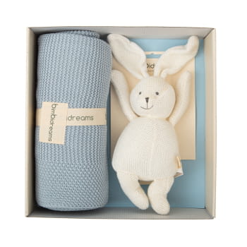 caja regalo (manta tricot + peluche) Basic Bimbidreams
