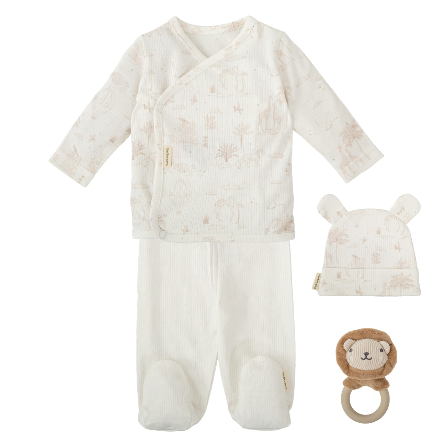 set nacimiento - 4 piezas (0/3m) Noe Casual - 