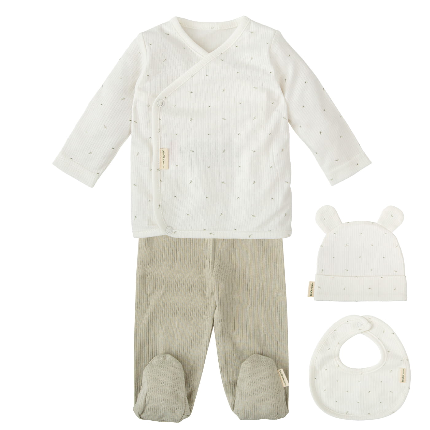 set nacimiento - 4 piezas (0/3m) Cornelia Casual - 