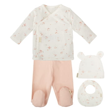 set nacimiento - 4 piezas (0/3m) Monet Bimbidreams