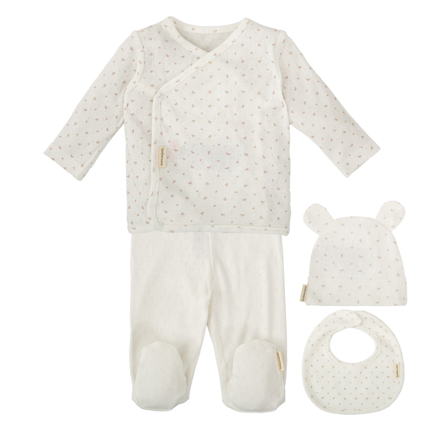 set nacimiento - 4 piezas (0/3m) Pointille Bimbidreams - 
