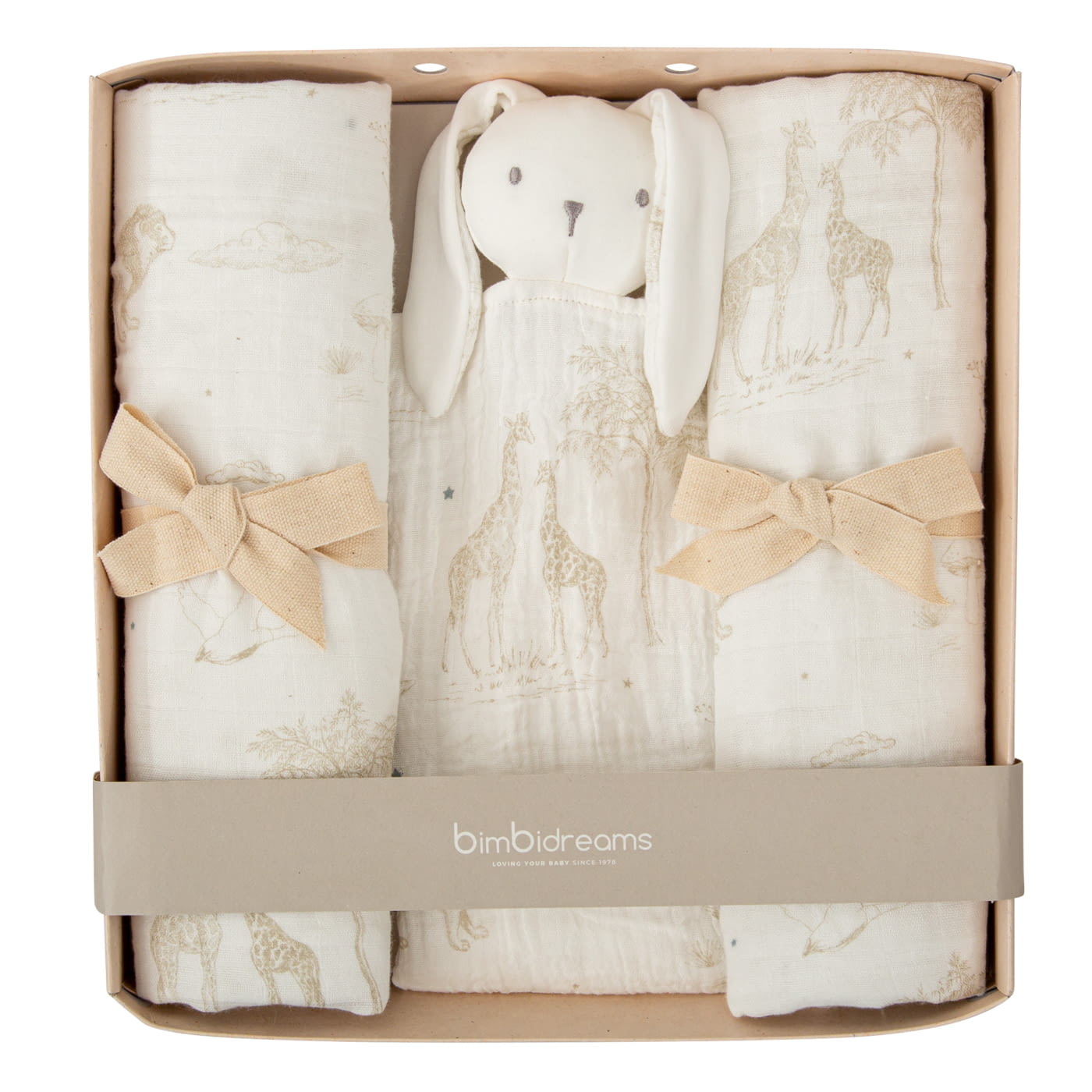 set de regalo (gasas + doudou Noe Casual - 