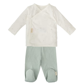 conjunto jubón y polaina (0/1m) Orión Bimbidreams