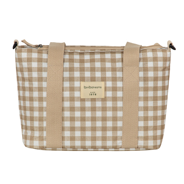 crossbody+cambiador básico (37x24x13) Vichy Bimbidreams