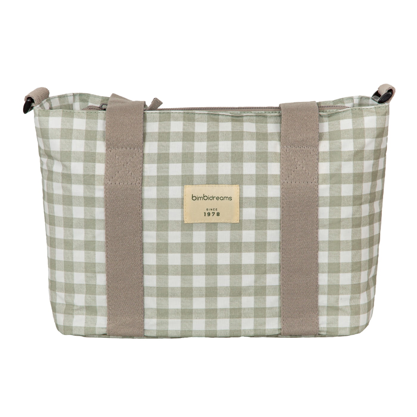 crossbody+cambiador básico (37x24x13) Vichy Bimbidreams -