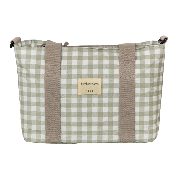 crossbody+cambiador básico (37x24x13) Vichy Bimbidreams