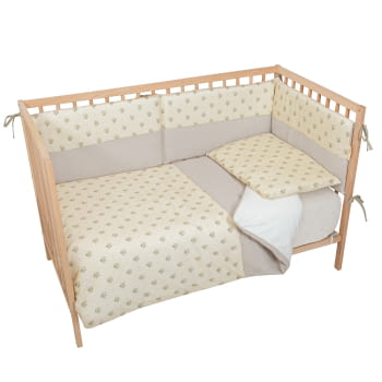 protector de cuna con fuelle 60/70 (190x30x3) Cornelia Casual