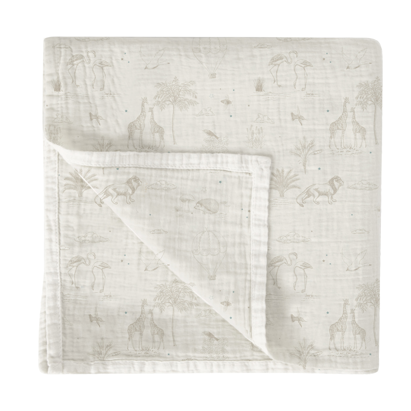 MUSELINA BAMBU 120X120 564 NOE 419 10 B/LINO - 