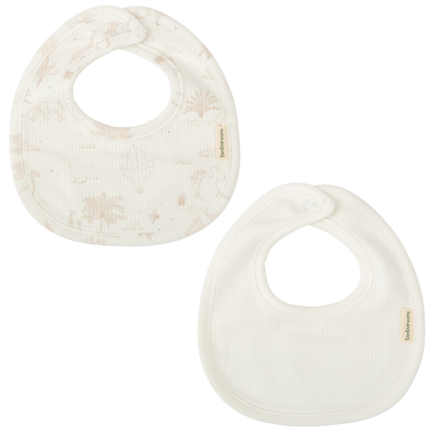 pack 2 baberos (19x19) Noe Casual - 