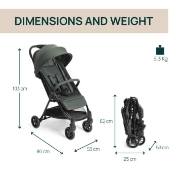 SILLA DE PASEO CHICCO URBINO EVERGREEN - 2
