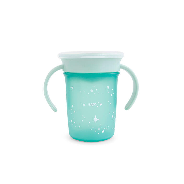 Vaso antigoteo Saro 360° “Amazing Cup" menta - 
