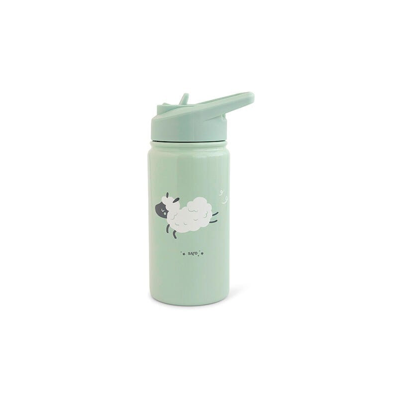 Botella térmica infantil con pajita 350 ml - 