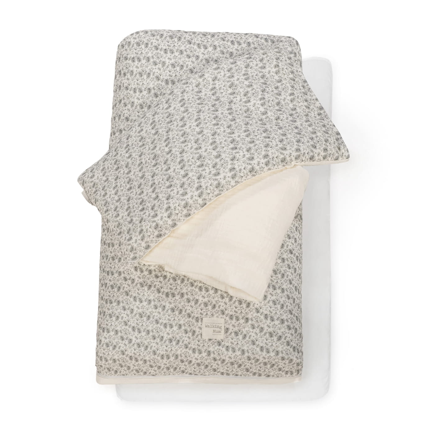 Edredón + bajera + almohada cuna 120x60 cm Gala Mint