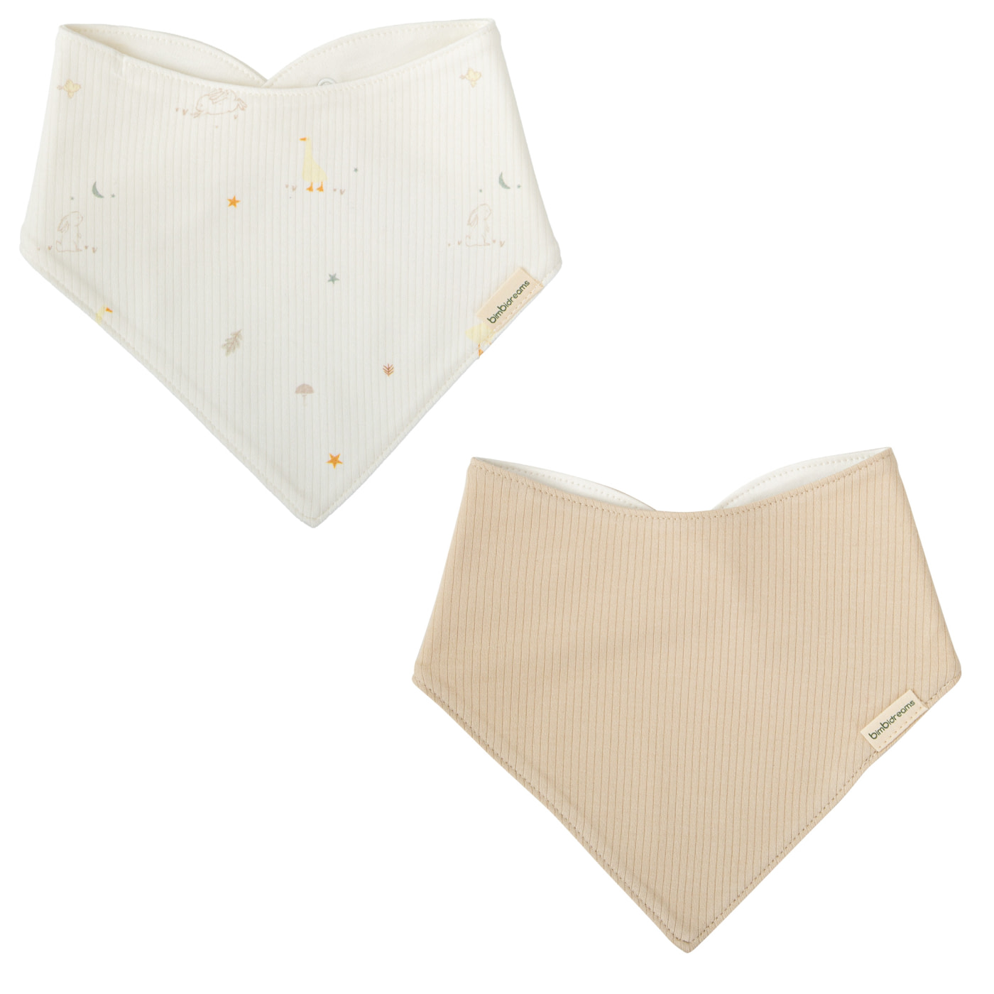 PACK 2 BABEROS BANDANA (43X21) - 