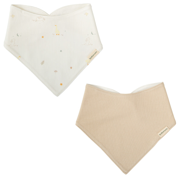 PACK 2 BABEROS BANDANA (43X21)