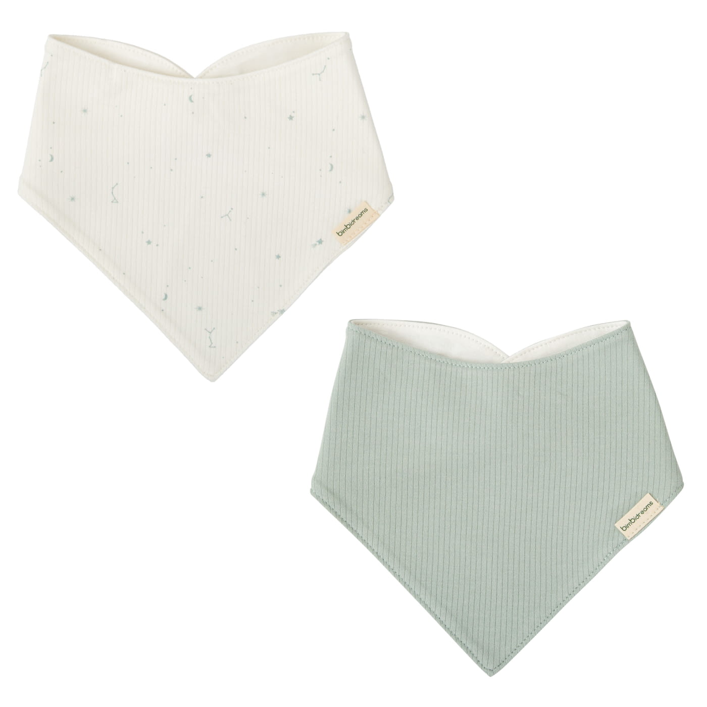 PACK 2 BABEROS BANDANA (43X21) - 