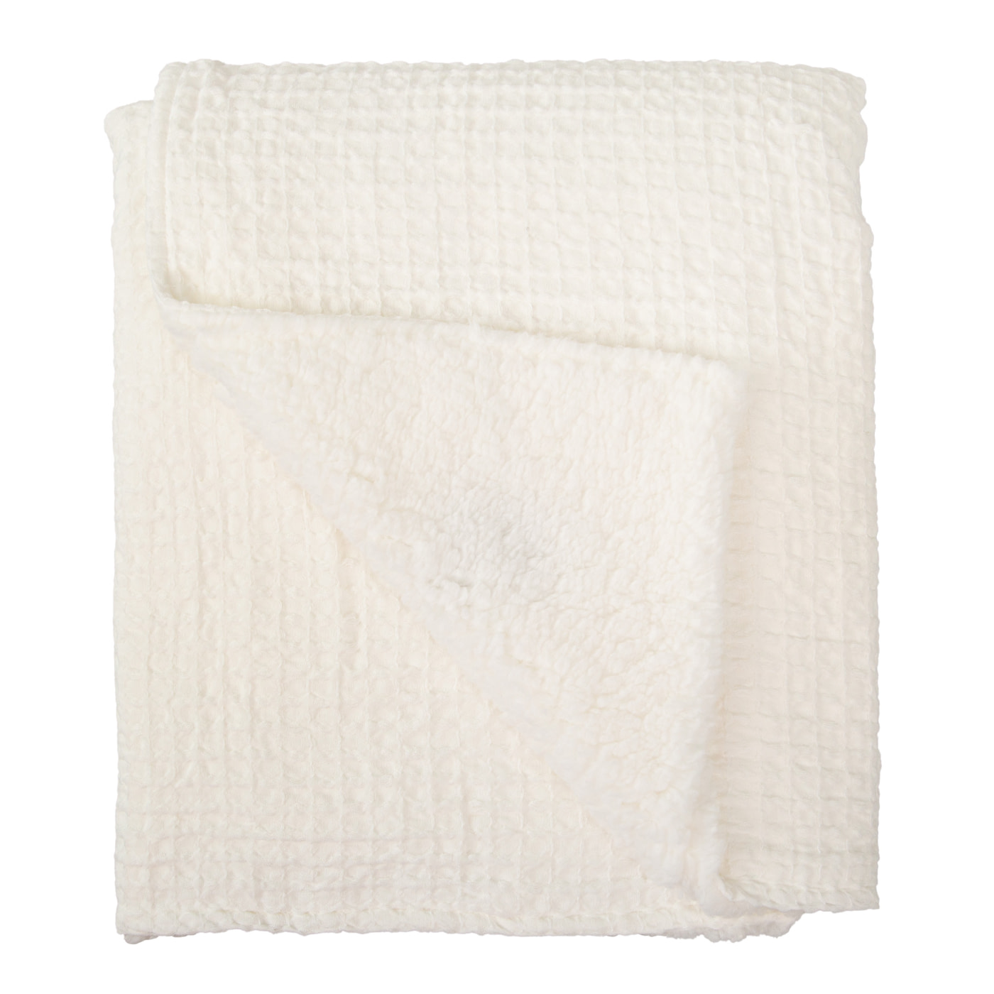 MANTA WAFFLE DOBLE CARA TACTO NUBE (80X110) - 