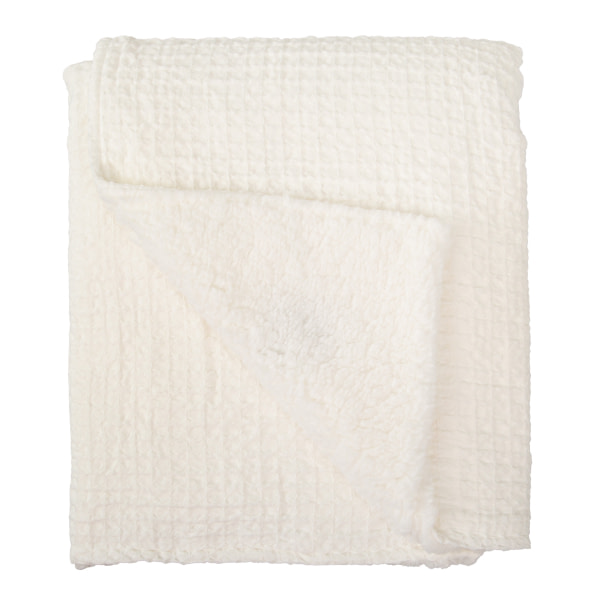 MANTA WAFFLE DOBLE CARA TACTO NUBE (80X110)