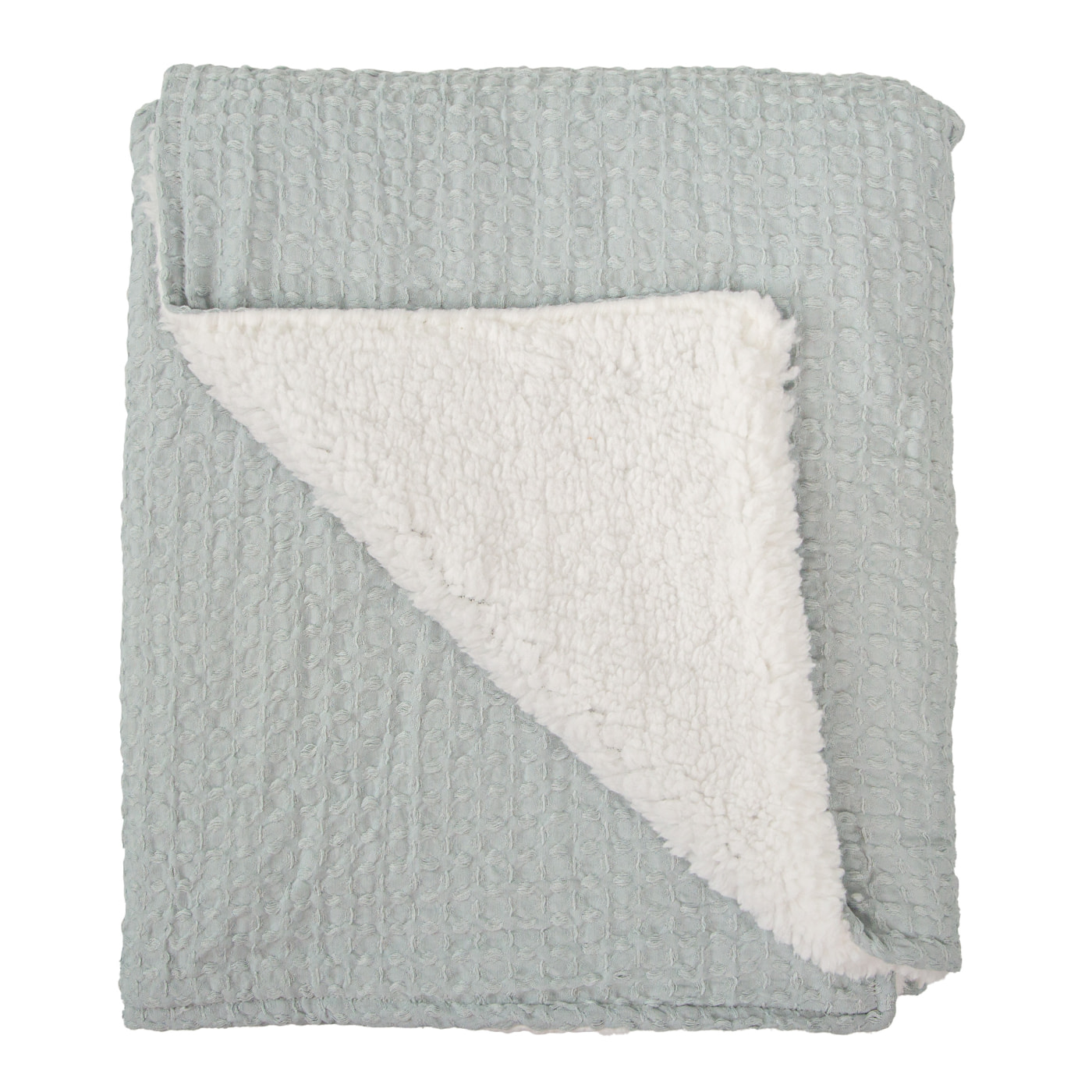 MANTA WAFFLE DOBLE CARA TACTO NUBE (80X110) - 