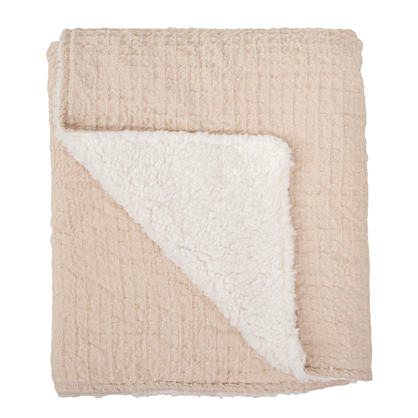 MANTA WAFFLE DOBLE CARA TACTO NUBE (80X110) - 