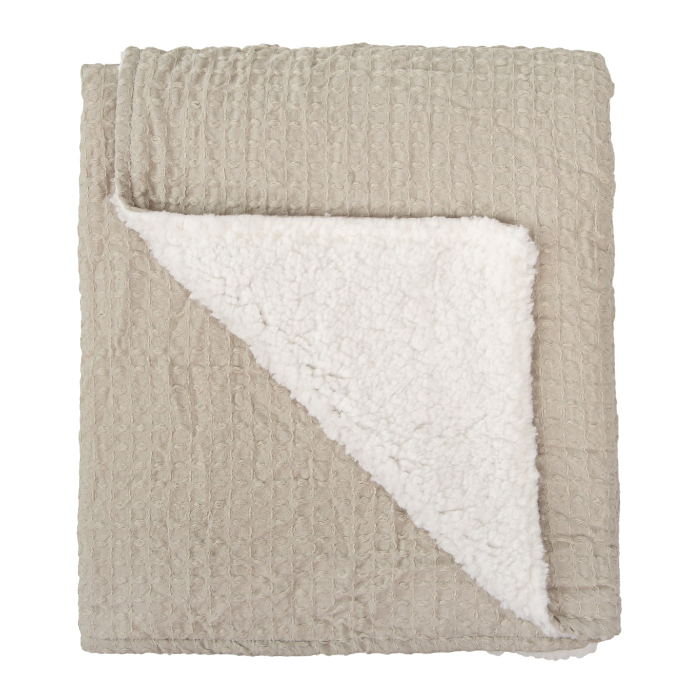 MANTA WAFFLE DOBLE CARA TACTO NUBE (80X110) - 