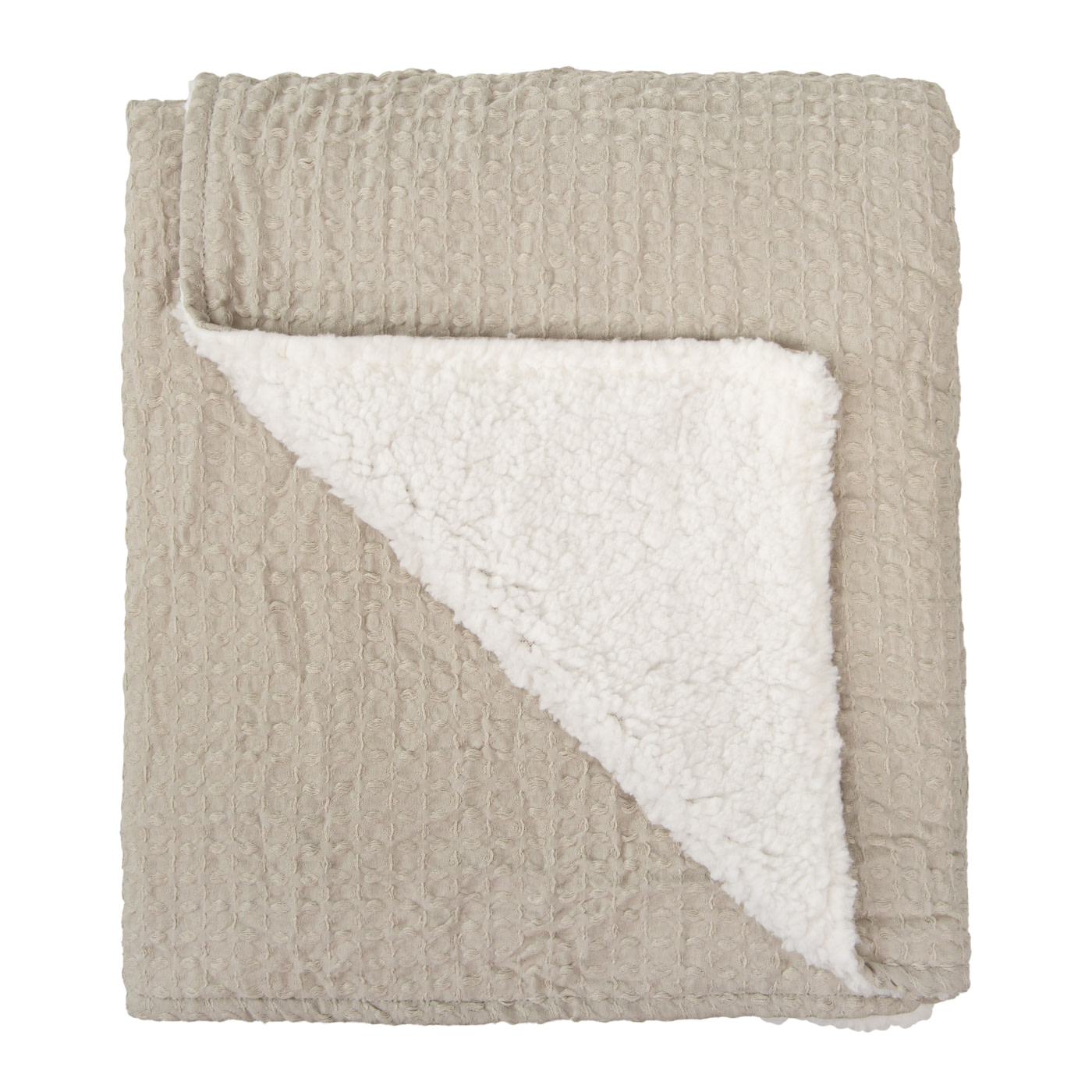 MANTA WAFFLE DOBLE CARA TACTO NUBE (80X110) - 