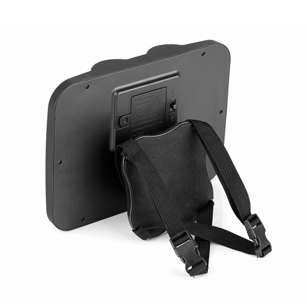 Espejo retrovisor vigilancia bebé en coche Led Mirror. - 2