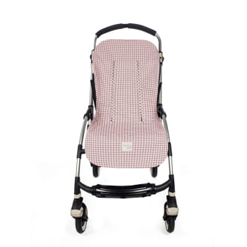 Colchoneta I Love Vichy Cuadro Rosa (Iv) - 2