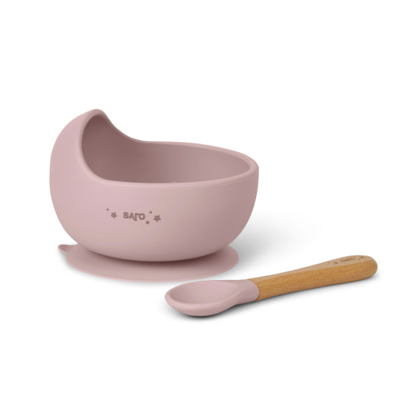 Set de alimentación “Nordic Wave”  Dusty pink